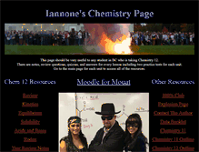 Tablet Screenshot of iannonechem.com